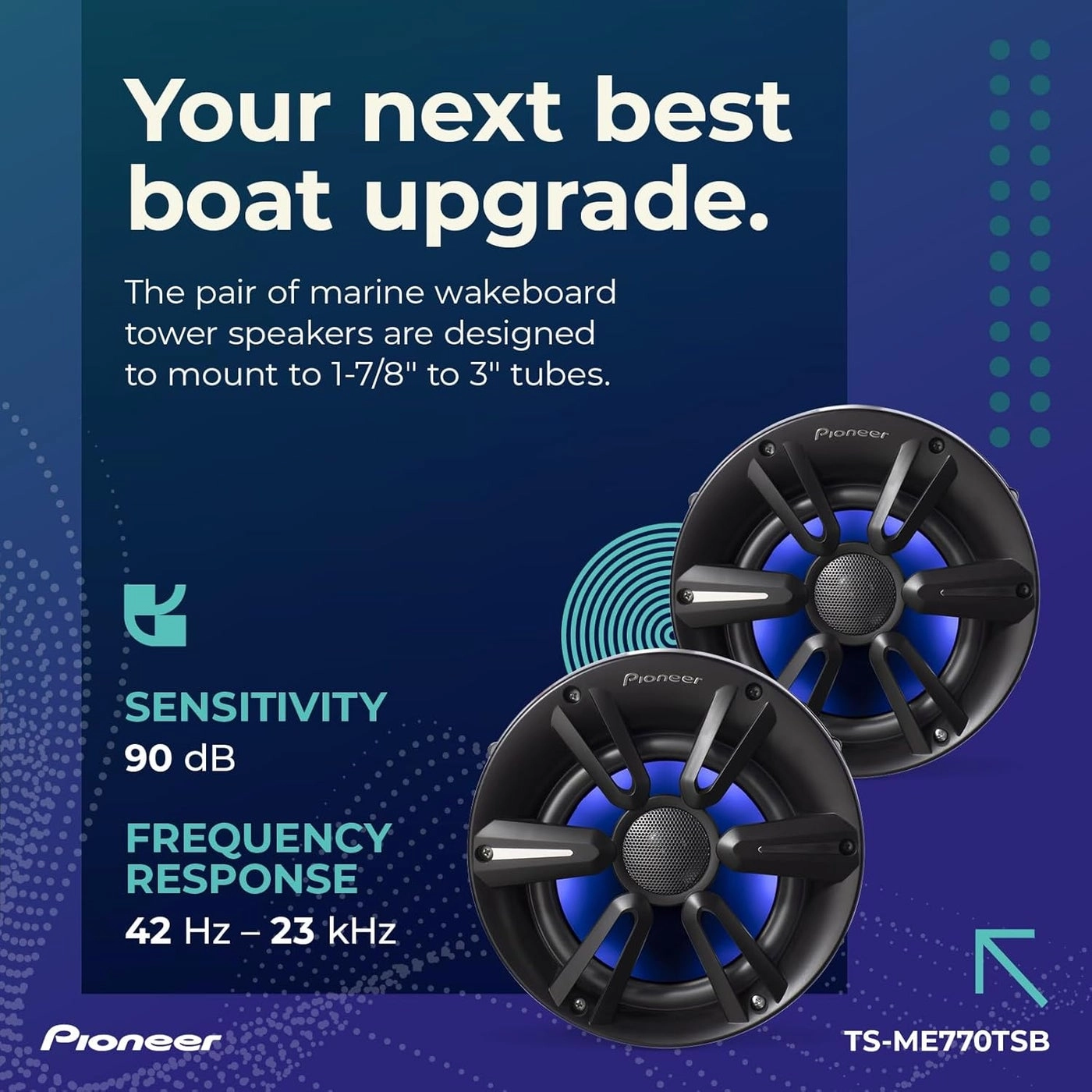 TSME770TSB - 7.7" 250W