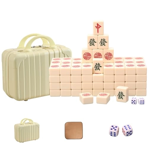 Wei Hui - 42mm 144 Ivory mahjong tiles