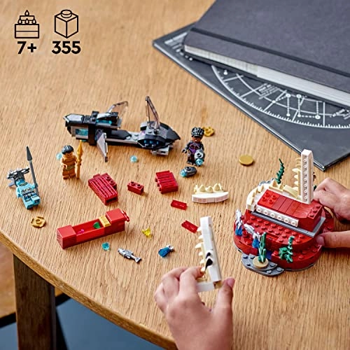 Black Panther Wakanda Forever King Namor’s Throne Room (76213) - Submarine 3 Minifigures