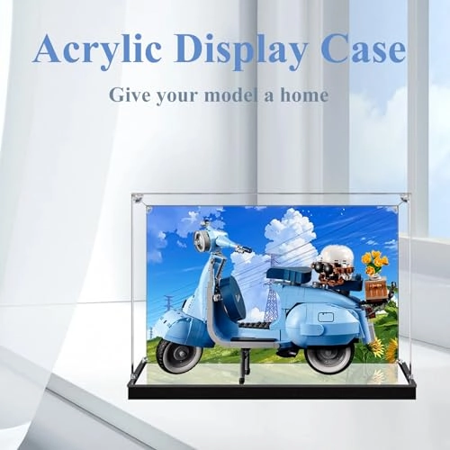 Acrylic display case compatible with Lego 10298 - Transparent 3mm Dustproof