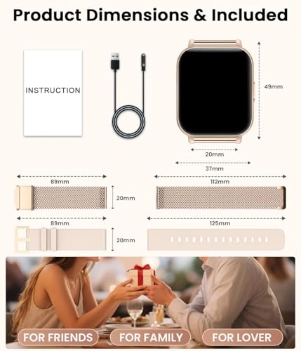 Smart Watch F128 Metal