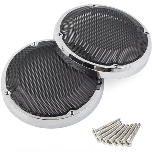 Saddlebag Lid Speaker Grill Cover - 2
