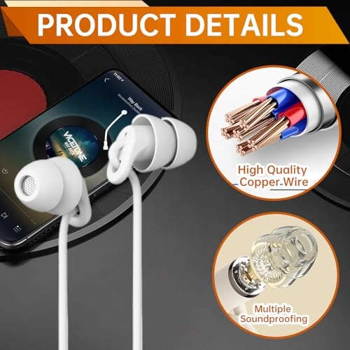 Sleeping Headphones Wired Earbud