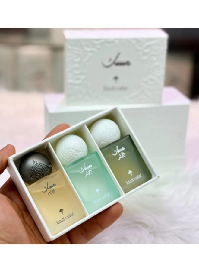 Lail Musk - 10ml Eau de Parfum + Qamar Musk + Fajir Musk