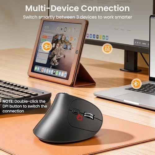 Ergonomic Vertical Mouse - Bluetooth