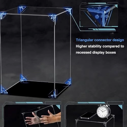 Acrylic Display Case for LEGO 77242-77251 F1 Speed Racing Car Set - 3mm thickness