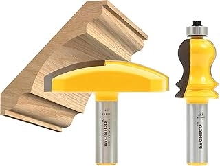 Cabinet Door Rail and Stile Router Bits - 1/2-Inch Shank 2 Bit