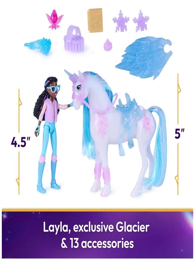 Layla Doll + Glacier Unicorn Toy - Ages 4+