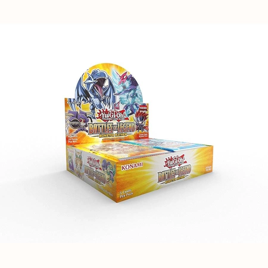 Monster Mayhem Booster Box - 5 cards per pack 24 packs per box