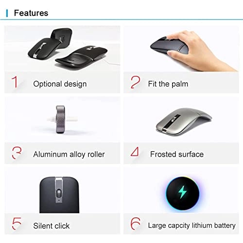 Foldable Arc Mouse - Wireless