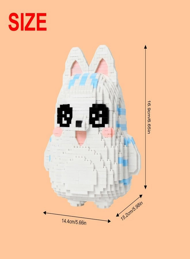 Animal Series Micro Building Blocks - Fox Cat 1682 pcs