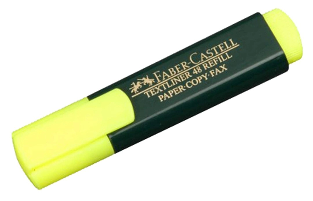 Faber-Castell Textliner Highlighter - Yellow Chisel tip