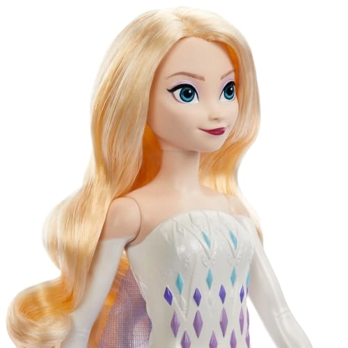 Elsa Fashion Doll - Multicolor + Sand Set - Moldable Snow 4 Stampers