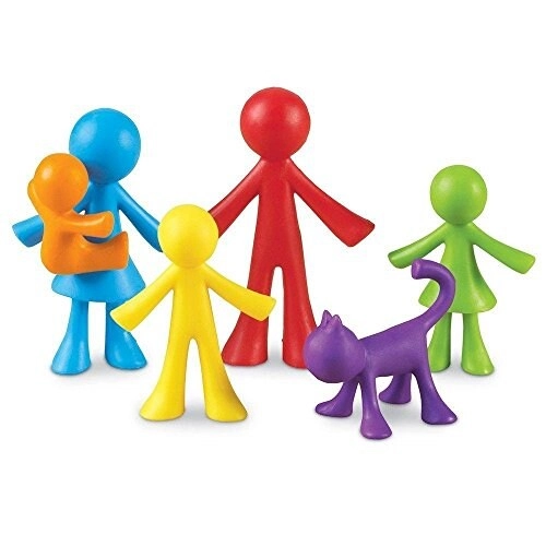 TREASURE BAG All About Me Family Counters - 3+ 72 pieces
