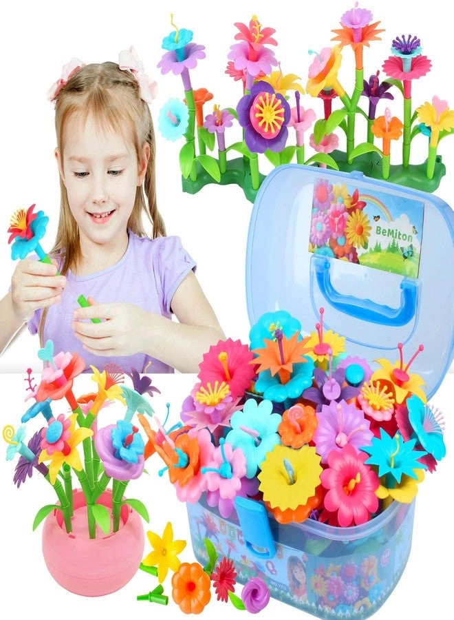 BEMITON Flower Building Toy Set - 148 pcs