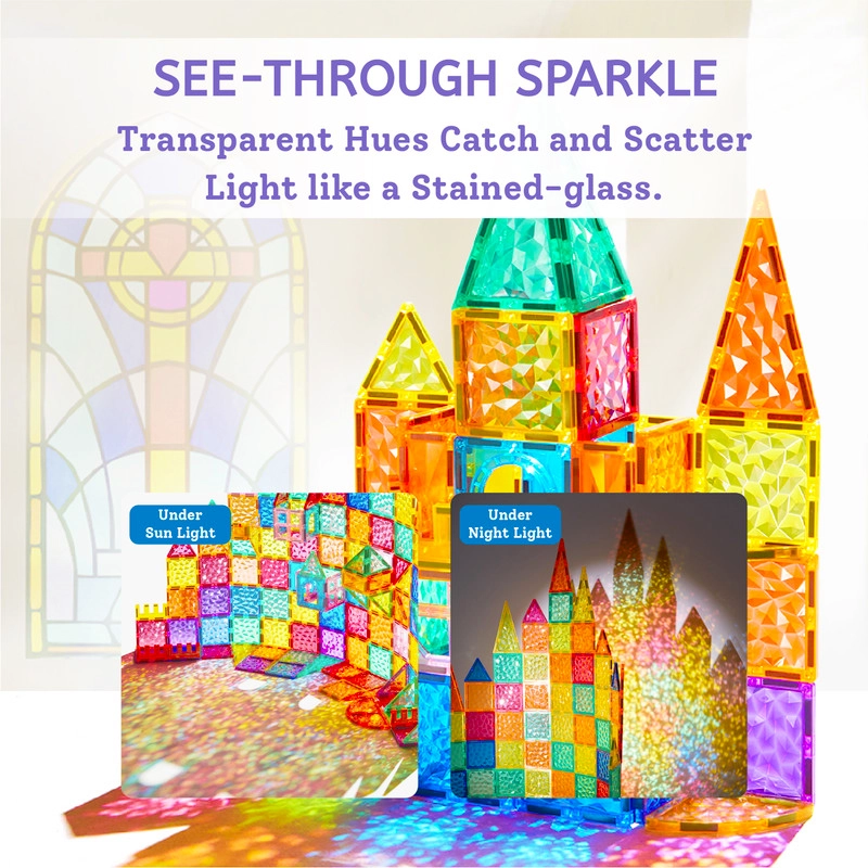 Prism Magnetic Tiles DS1661 - 90 pcs