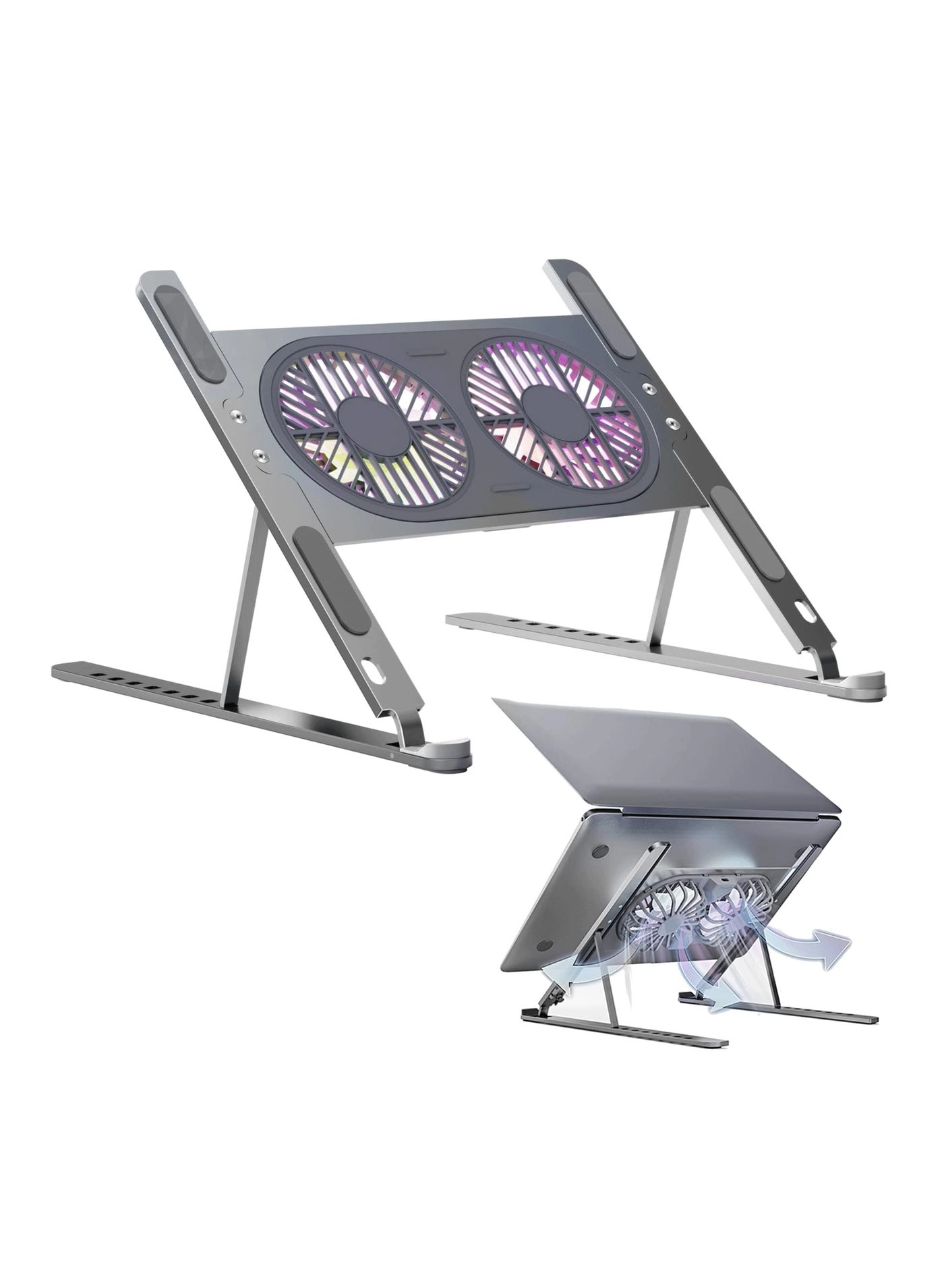 Laptop Cooling Table - Double fans