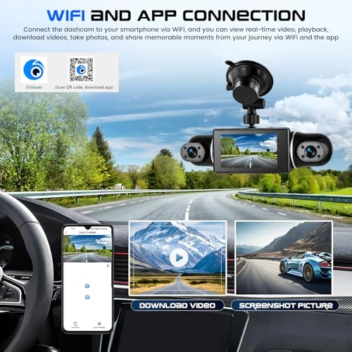 4 Channels Dashcam - 2560x1440 pixels