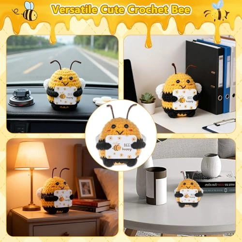 Bee Positive Bee 8 cm Wool