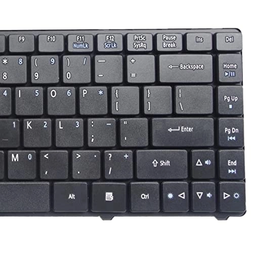 Replacement Keyboard - US Version for Acer Aspire 3810 3810TG 3810T 4750G 3815 3820 3820G 3820T 4820 4820G 4736 4820 4741 4752Z