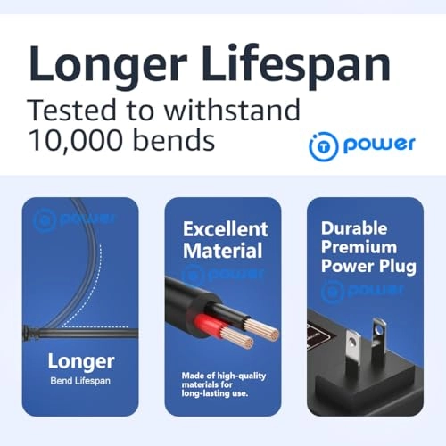 AC DC Adapter Charger - 19V Barrel and Center Pin Connector