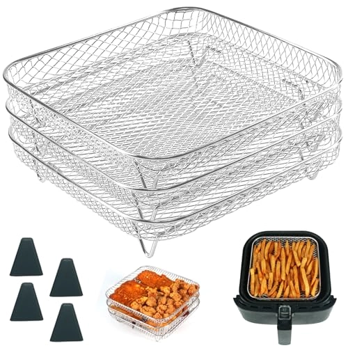 Air Fryer Rack - Aluminium, Plastic, Stainless Steel
