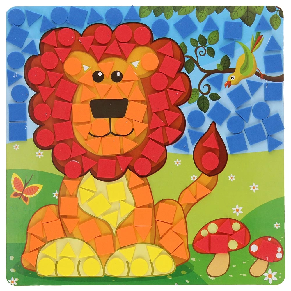 Highland DIY Wild Animals Mosaic Sticker - Wild Animals 700+ pieces