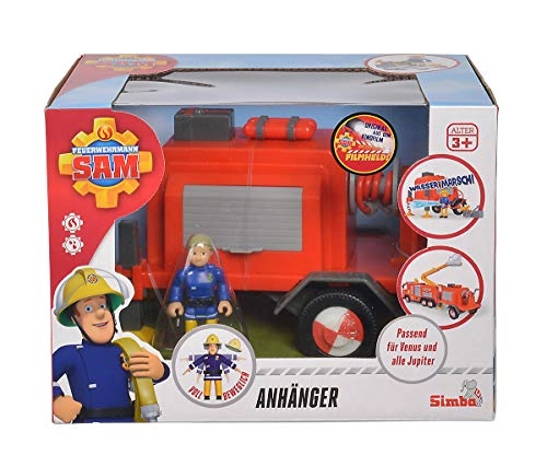 Fireman Sam - Vehicle - Firefighter trailer - 3 years 1 piece (109251041)