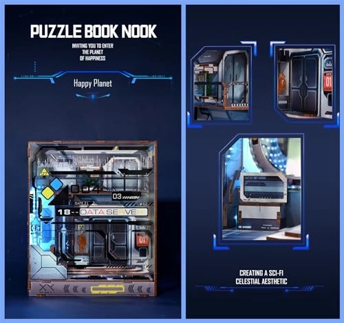 Book Nook Miniature Kit - Alien Hub 1:30