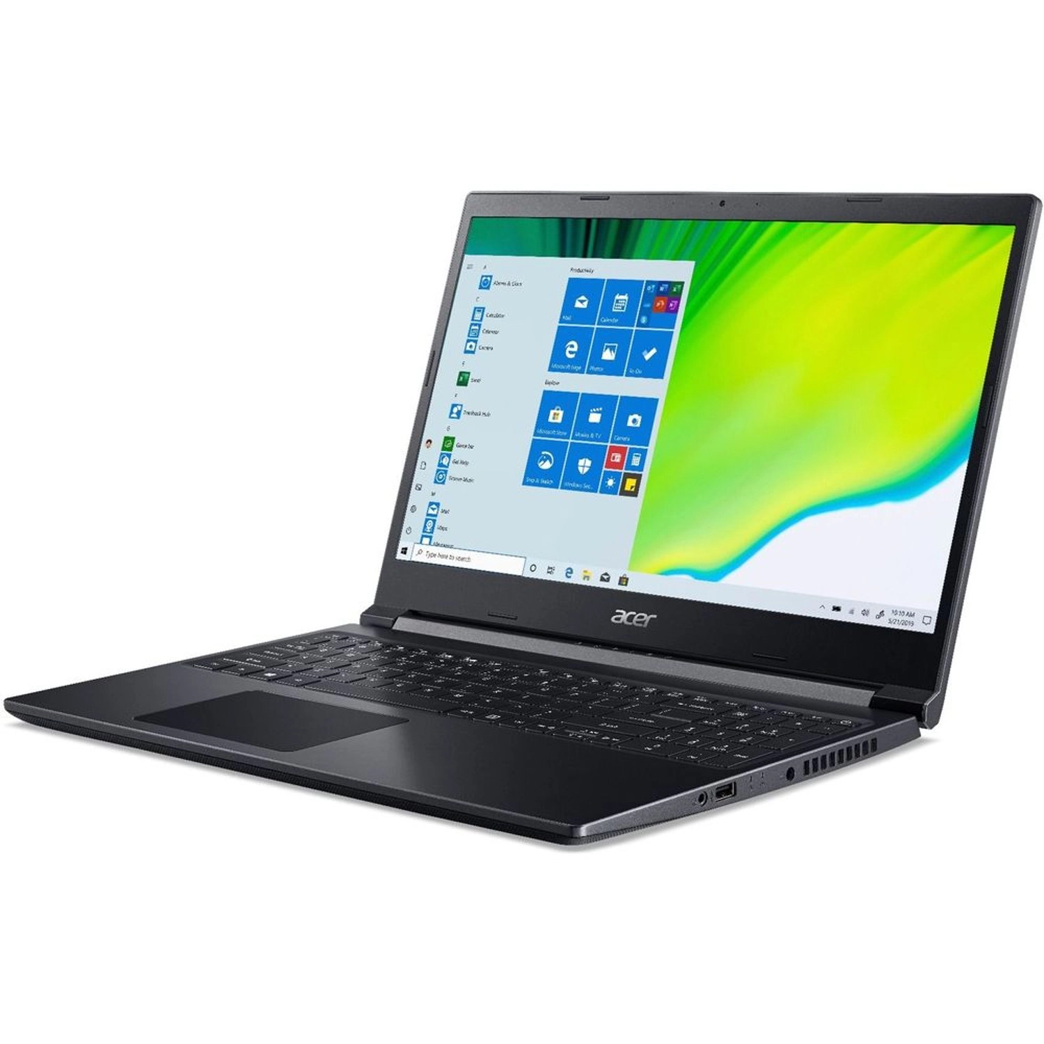 Aspire 7 - 15.6'' Core i7-10750H 8GB DDR4 512GB SSD