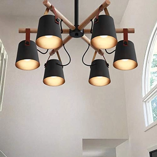 Creative Japanese Log Belt Chandelier - 30cm