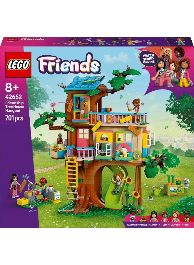 LEGO Friends Friendship Tree House Hangout (42652) - 4 Minidoll 2 Animal Figures