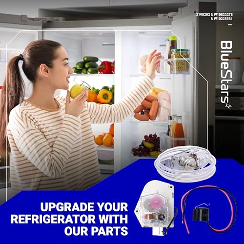 2198202 - Refrigerator Cold Control Thermostat + W10822278 - Refrigerator Defrost Timer + W10225581 - Refrigerator Bimetal Defrost Thermostat