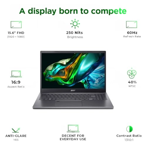 Aspire A15-41M-R52Y - 15.6'' Ryzen 7-8840HS 16GB DDR5 512GB SSD