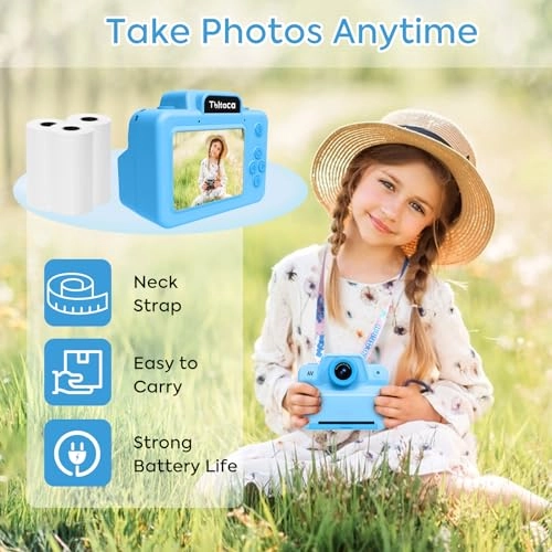 Kids Camera Instant Print - 2.4 Inches Portable