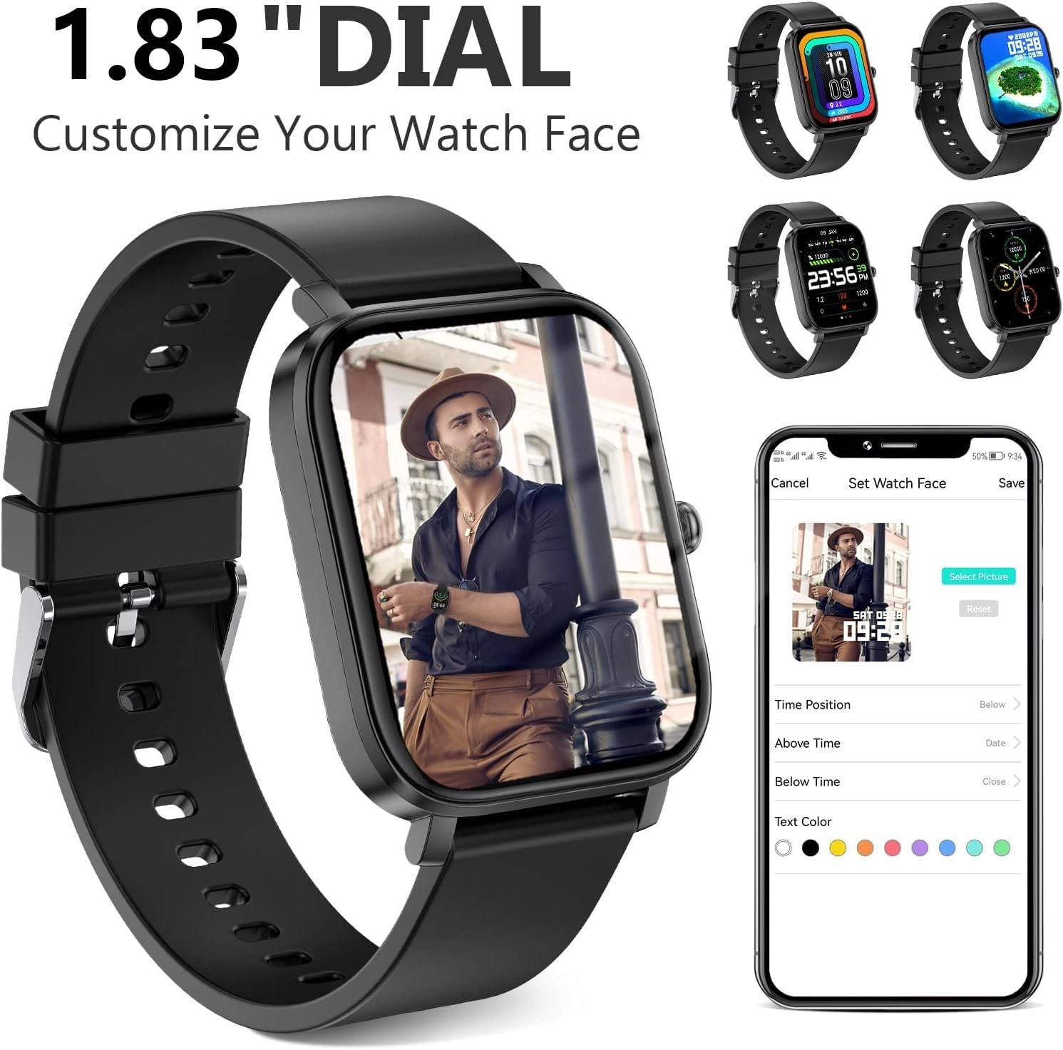 Smart Watch Zinc Alloy