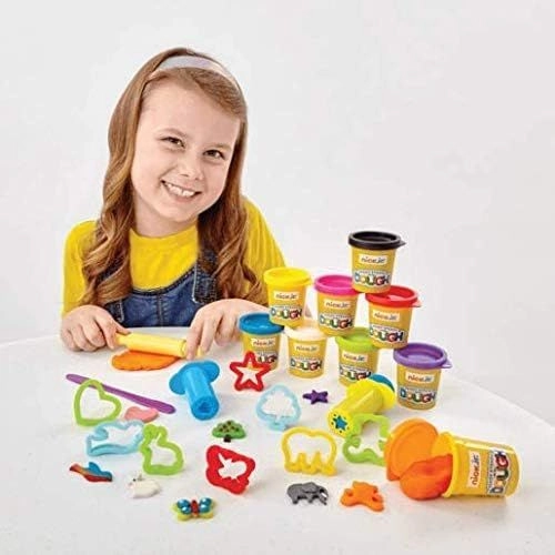 Ready Steady Dough Nick Jr Lots Of Pots - 3+ years 9 pcs
