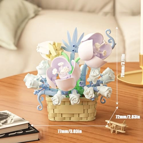 Flower Building Set - Daffodil 166pcs