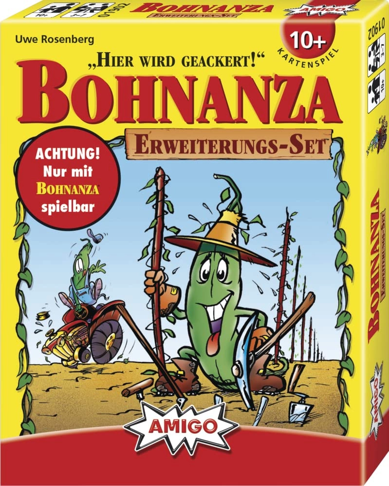 Amigo Bohnanza: Expansion Set - Card Game (German)