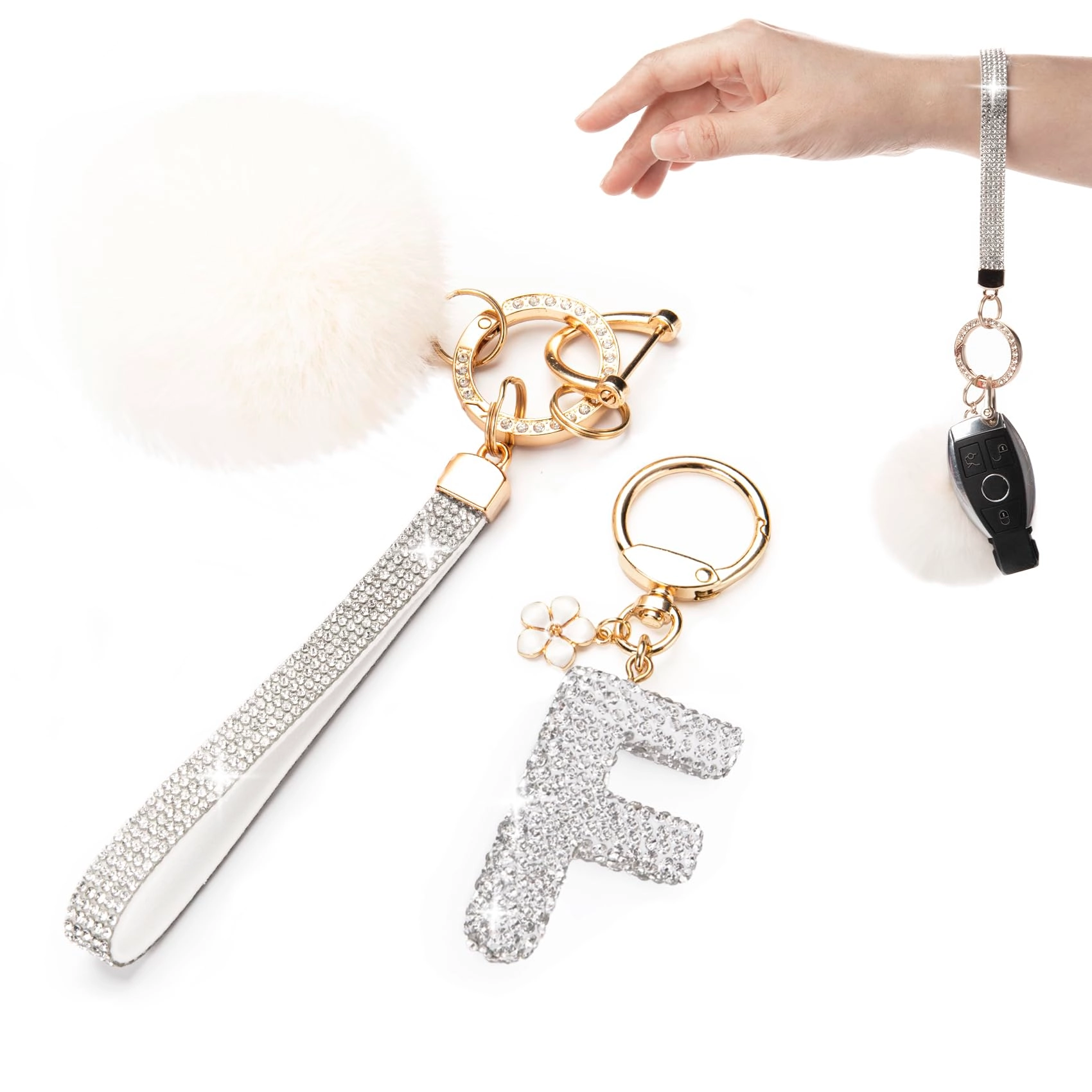 Initial Keychain - Letter