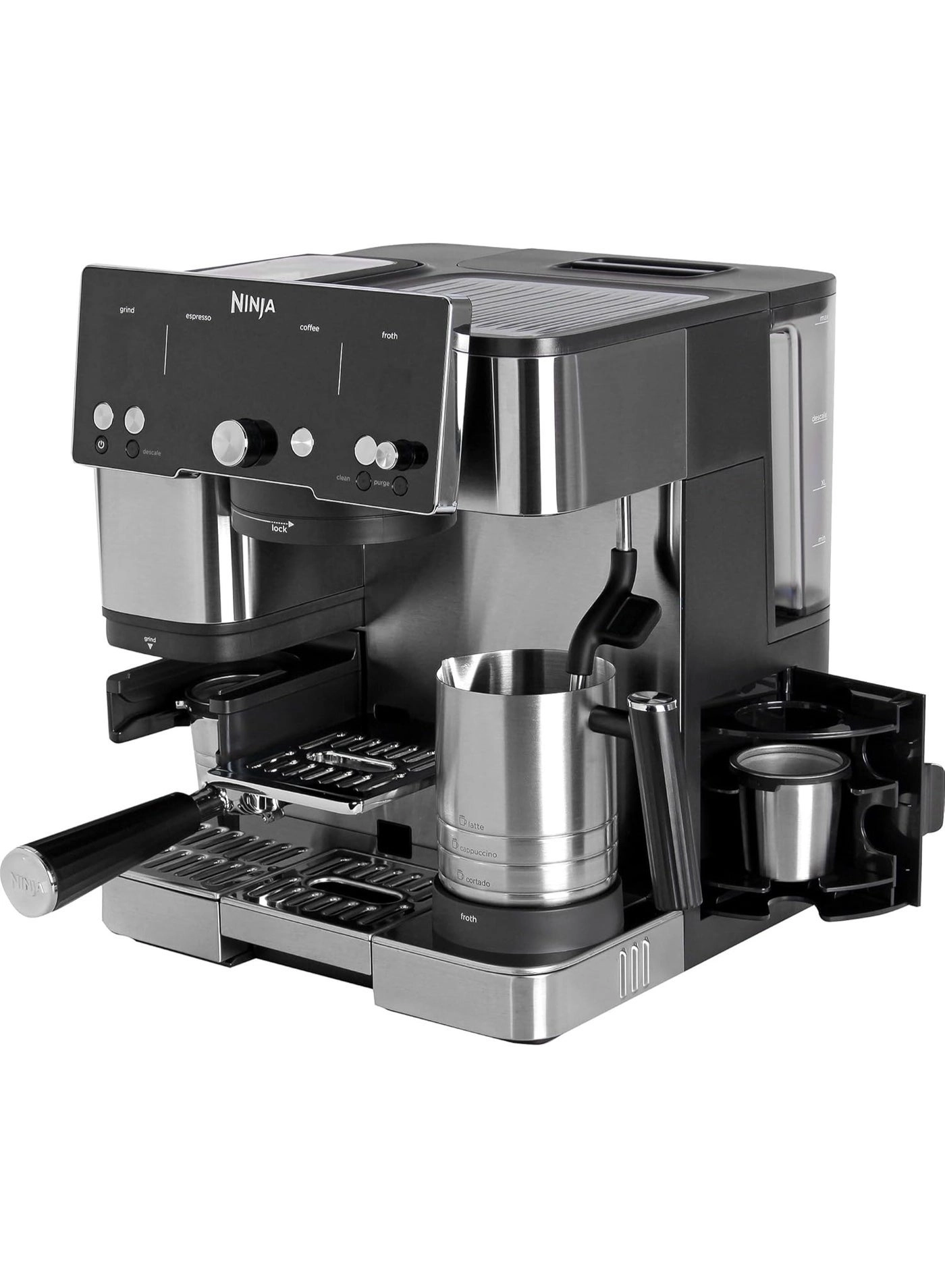 Luxe Essential - Built-in Grinder Milk Frother ES501EU