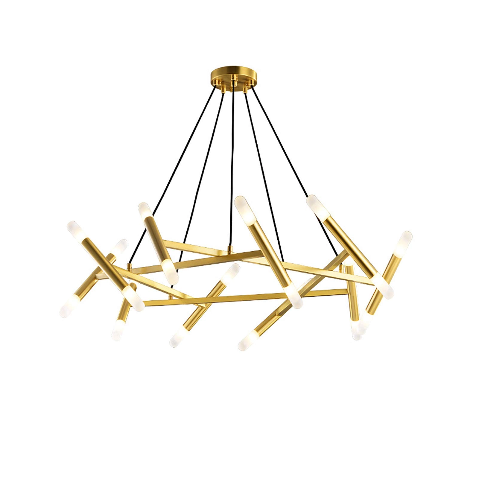 All Brass Chandelier