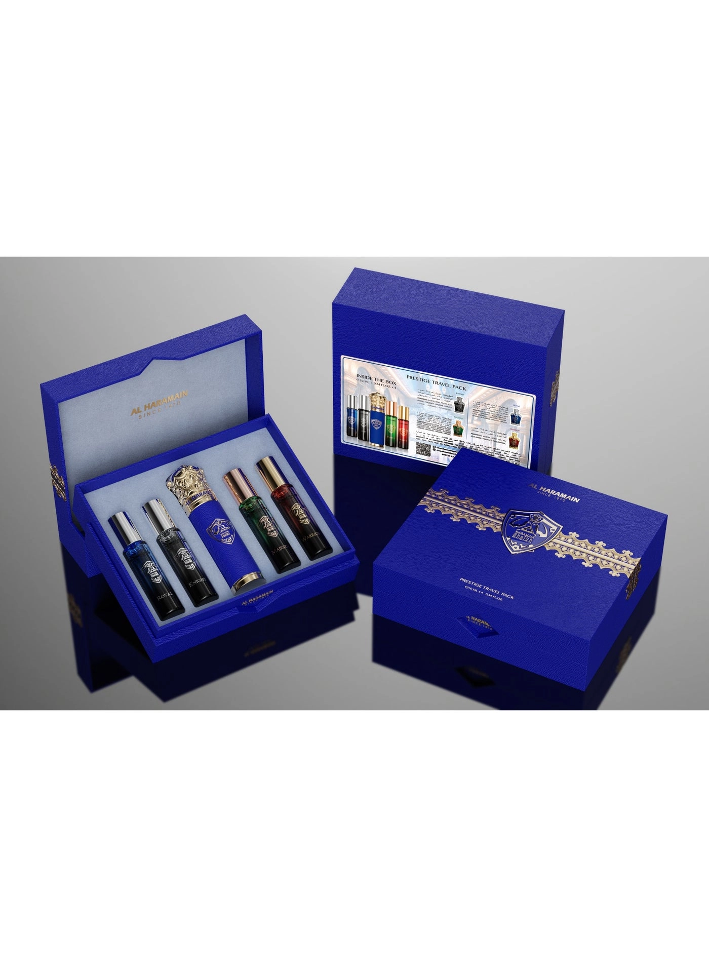 Sheikh Royal + Sheikh Warrior + Sheikh Majestic + Sheikh Knight - Extrait de Parfum 4 piece(s)