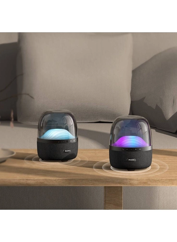 YSW08 - LED Light RGB Portable Bluetooth Speaker