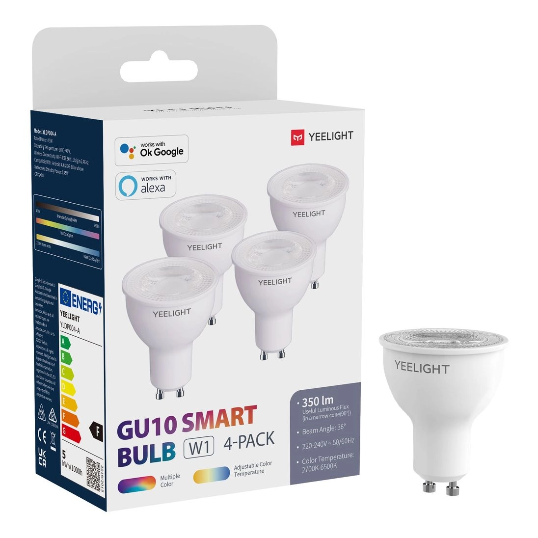 Xiaomi Yeelight GU10 - Pack Of 4