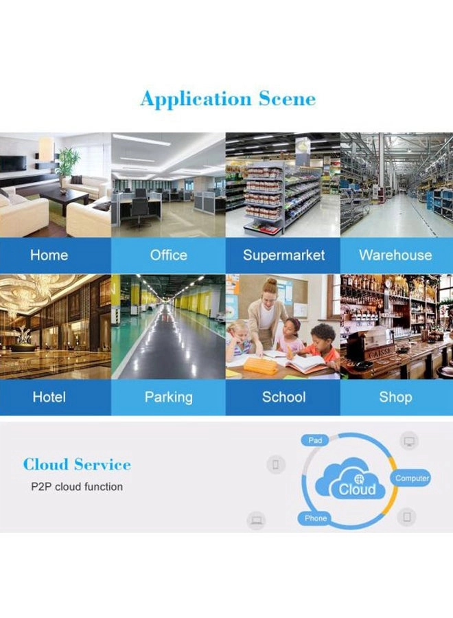 Bullet Camera - 16x 1920 X 1080 + DVR - 16 channels + BNC Cable + HDD - 1000 gigabyte