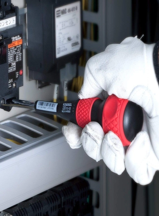 220 Ball Grip Screwdriver 100mm (2 Pcs)