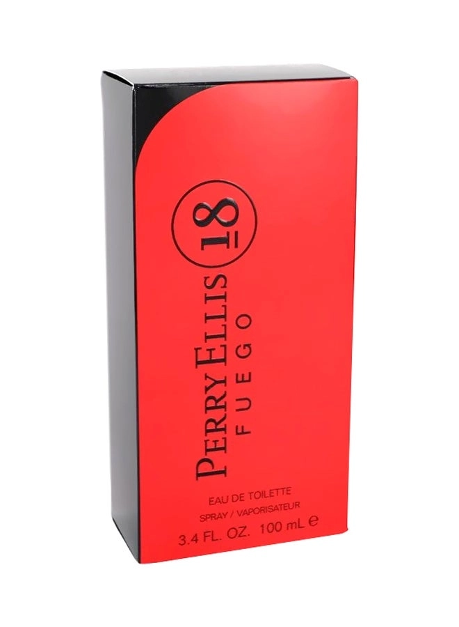 18 Fuego Eau de Toilette 3.4ounce