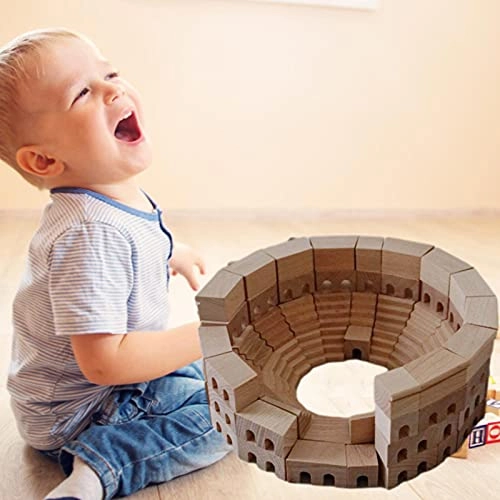 Wooden Castle Building Blocks