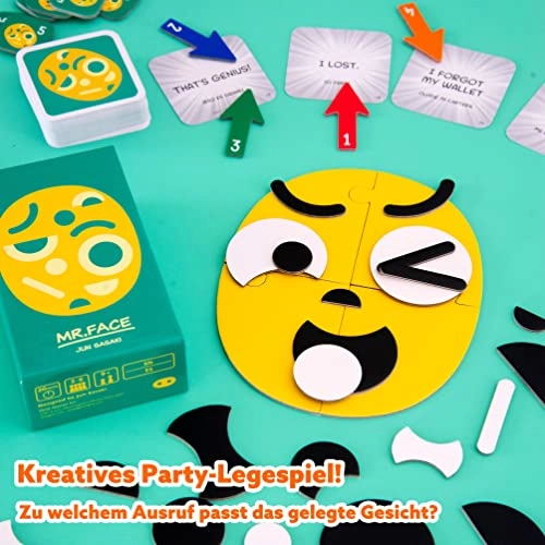 Mr. Face - Card Game (German)